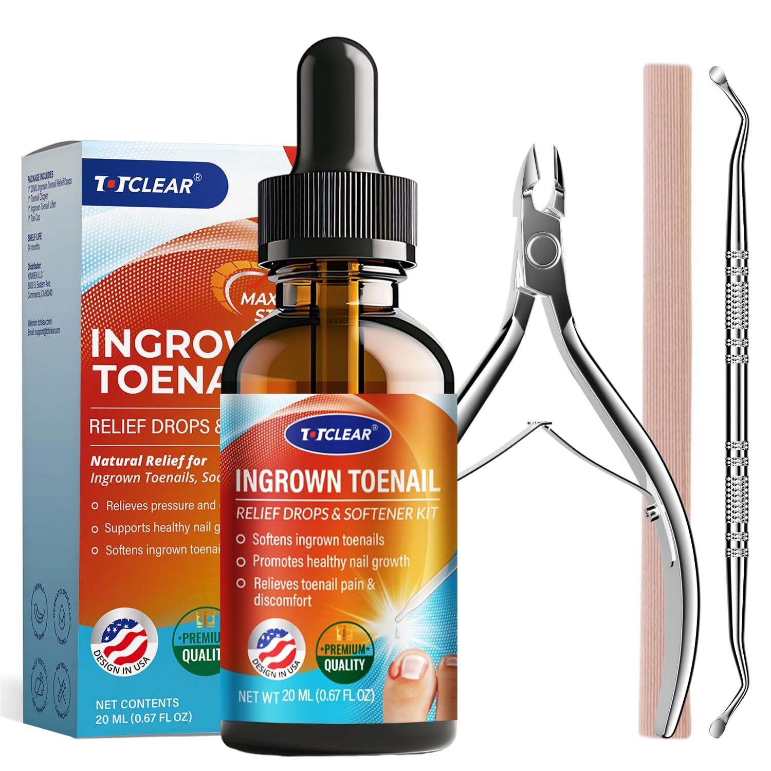 Ingrown Toenail Relief Kit: Home Treatment Tools