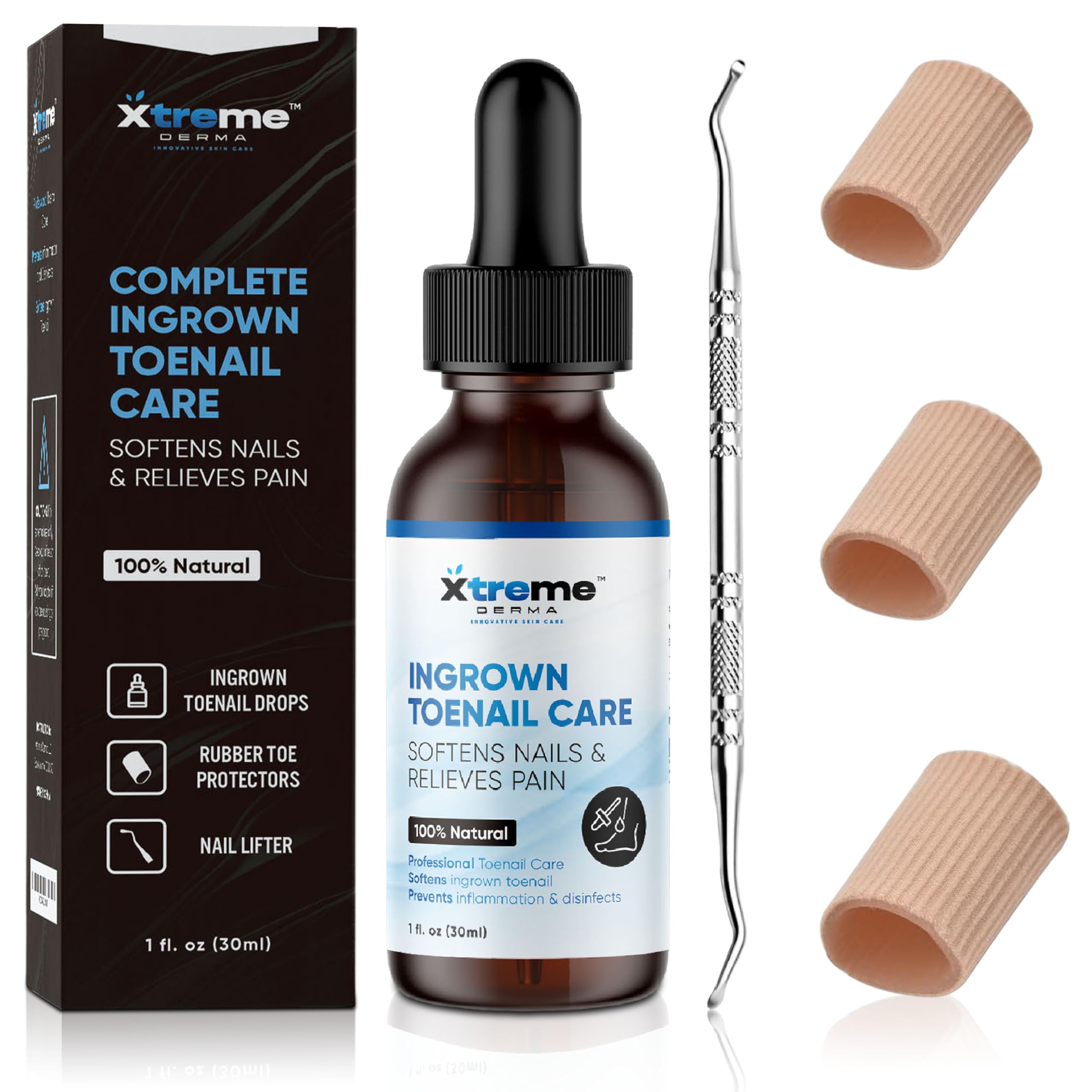 Ingrown Toenail Treatment Kit: Remove, Relieve Pain, Protect